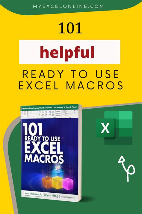 101 Ready-To-Use Excel Macros Doc