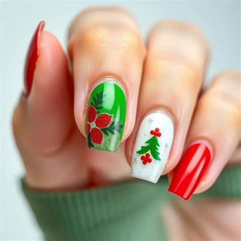 101 Simple Christmas Nail Ideas to Sparkle This Holiday Season