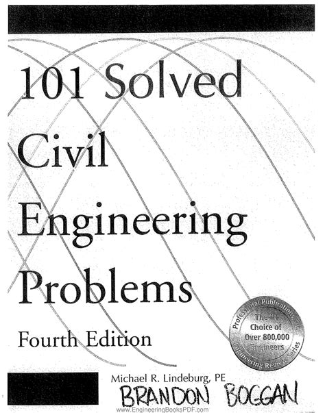 101 Solved Civil Engineering Problems Epub