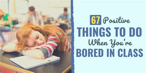 101 Things to Do When Bored in Class