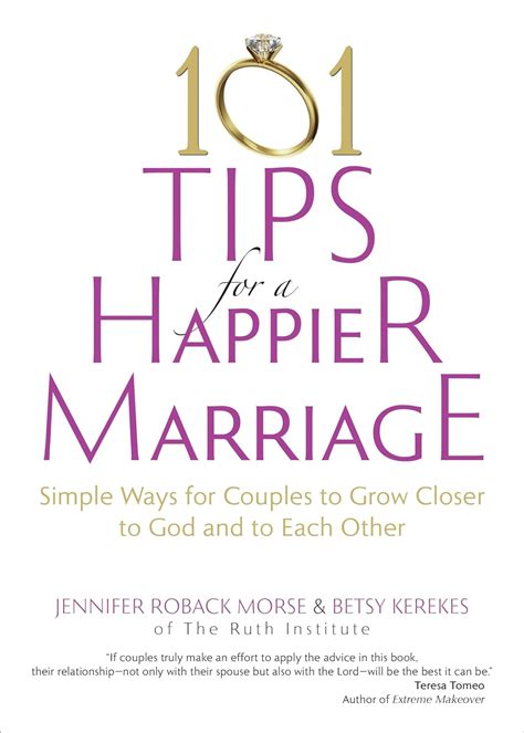 101 Tips for a Happier Marriage Simple Ways for Couples to Grow Closer to God and to Each Other PDF