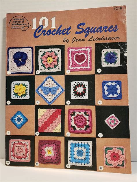 101 crochet squares 1216 Epub