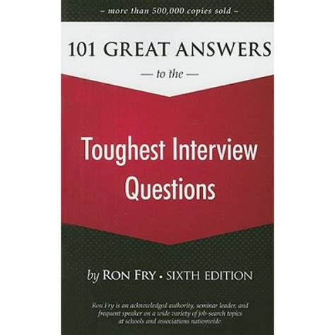101 great answers to the toughest interview questions Reader