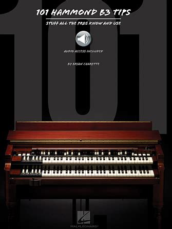 101 hammond b 3 tips stuff all the pros know and use Epub