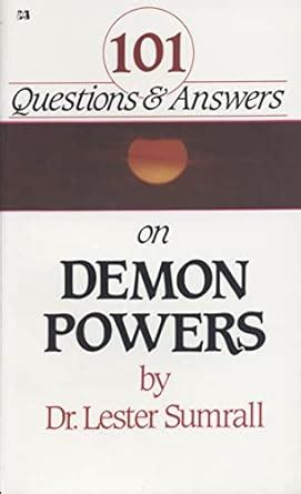 101 questions and answers on demon powers Epub