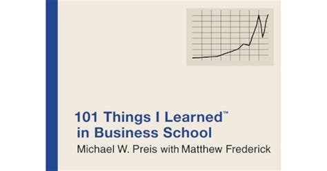 101 things i learned in business school pdf manual Reader