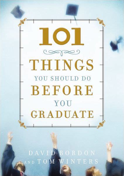 101 things you should do before you graduate Reader