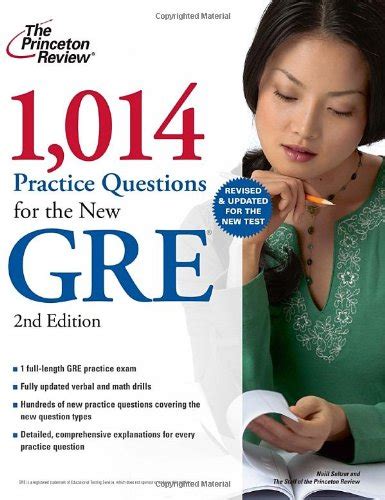 1014 Practice Questions for the New GRE 2nd Edition Graduate School Test Preparation Epub