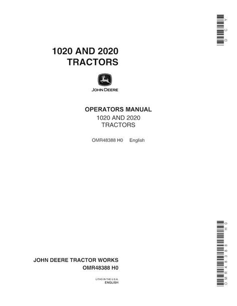 1020 john deere operator manual pdf PDF