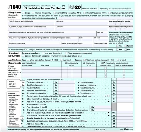 1040 Printable