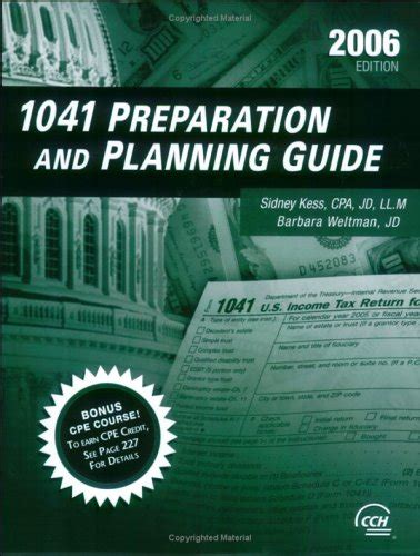 1041 preparation and planning guide Ebook Epub