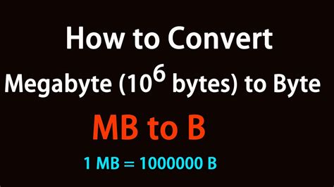 10485760 Bytes: Unleashing the Power of Megabytes