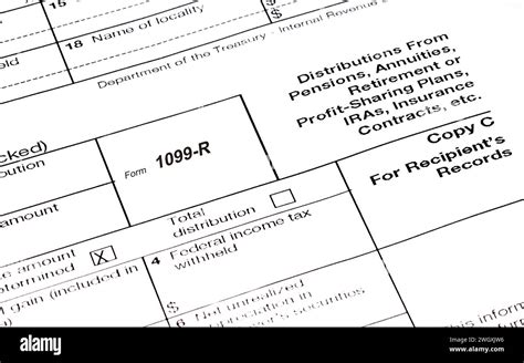 1099-R: Reporting Retirement Income