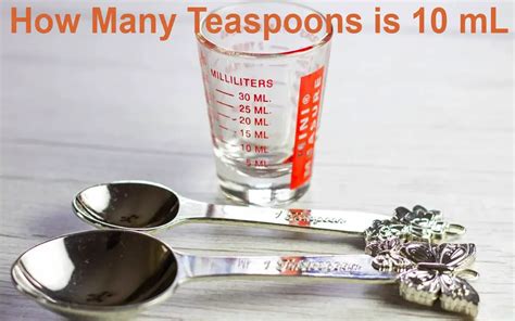 10ml is how many teaspoons