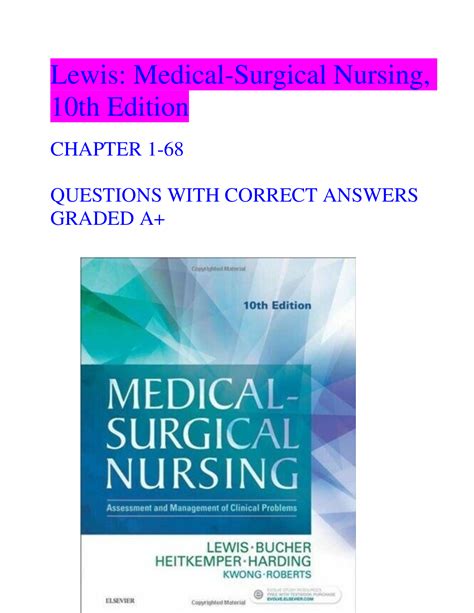 10th Edition Medical Surgical Answers Kindle Editon