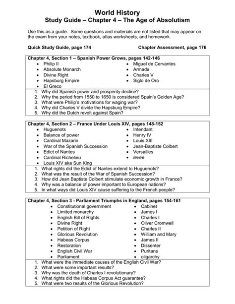 10th grade ap world history study guide pdf Epub