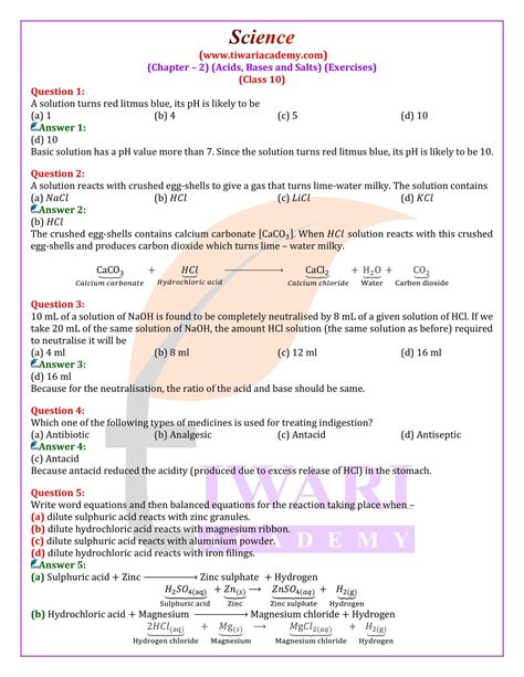 10th std science notes of board Epub