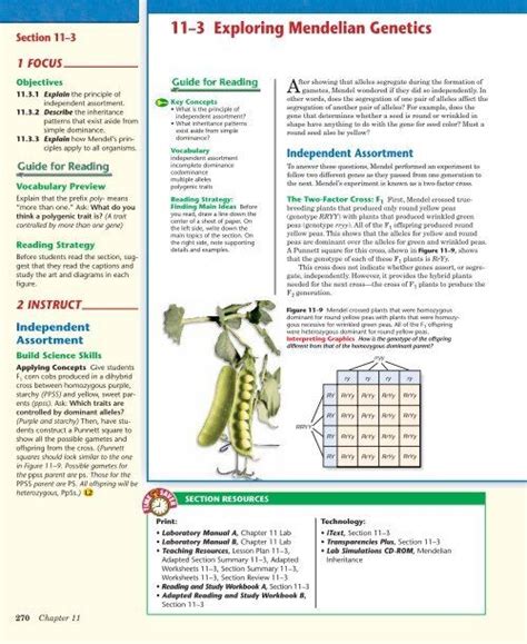 11 3 Exploring Mendelian Genetics Answer Key Kindle Editon