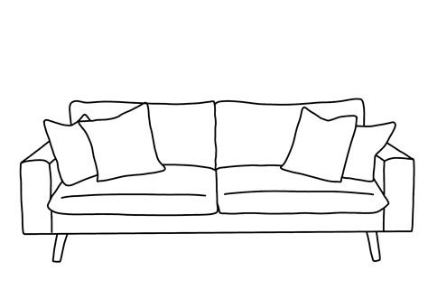 11 Essential Sideway View Couch Drawing Techniques to Master in 2023