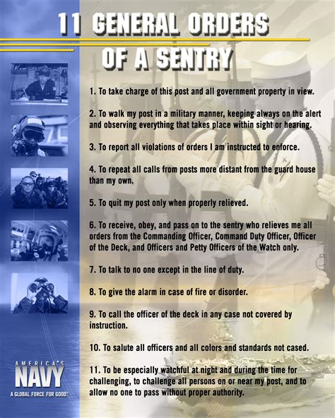 11 Navy General Orders You Need to Know