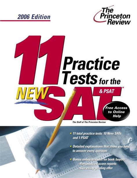 11 Practice Tests for the SAT and PSAT text only 1st First edition by Princeton Review PDF