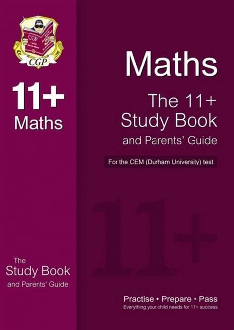 11 maths study book and parents guide for the cem test PDF