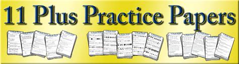 11 plus practice papers PDF