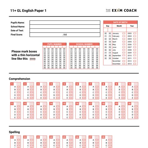 11 plus test papers online Reader