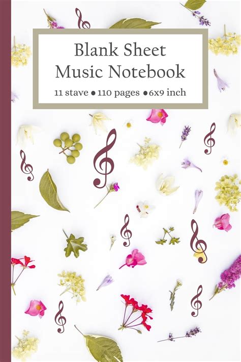 11 stave music manuscript notebook composition Epub