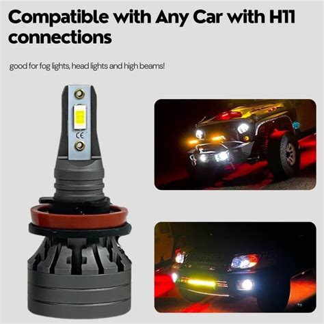 1100 Lumens: Unlocking the Potential of H11 LED Headlights