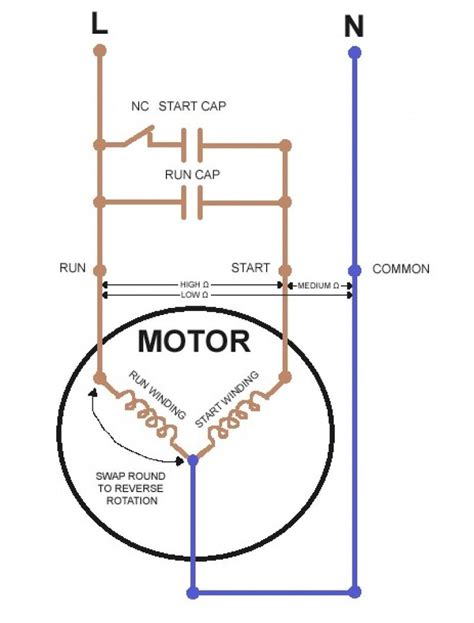 110v motor capacitor wiring diagram pdf Kindle Editon
