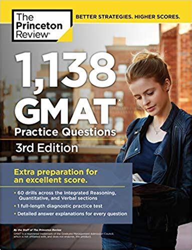 1138 GMAT Practice Questions 3rd Edition Graduate School Test Preparation Doc