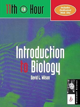 11th hour introduction to biology Kindle Editon