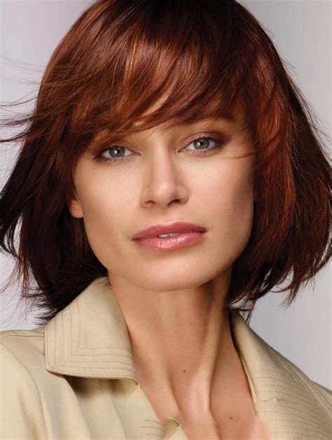 12" Chin Length Auburn Bobs Synthetic Gorgeous Lace Wigs