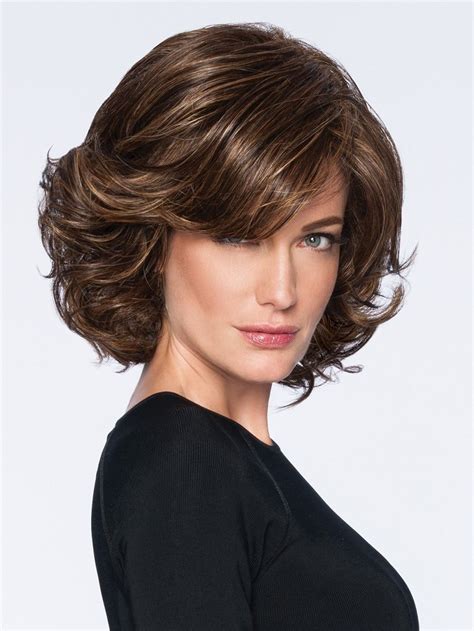 12" Wavy Bobs Remy Human Hair Wigs Medium Length