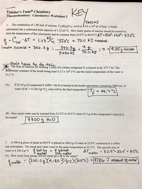 12 4 Review And Reinforcement Calorimetry Answers Reader