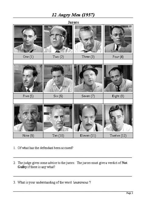 12 ANGRY MEN GUIDED VIEWING SHEET ANSWERS Ebook PDF