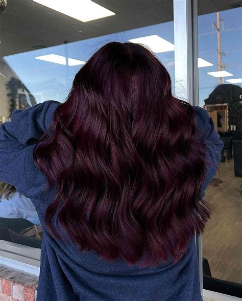 12 Burgundy Dark Hair Color Ideas That Will Make You Fall in Love