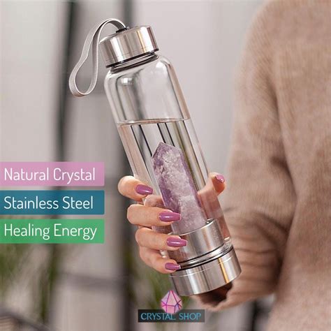 12 Crystal-Infused Water Bottles to Empower Your Hydration