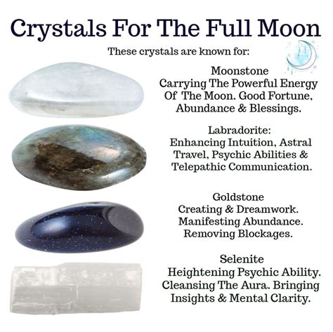 12 Enchanting Moon Crystals: Healing, Meditation, and Rituals