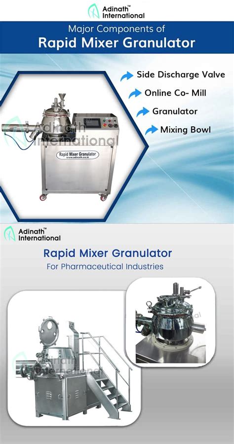 12 Essential Mixer Granulators for Pharmaceutical Applications