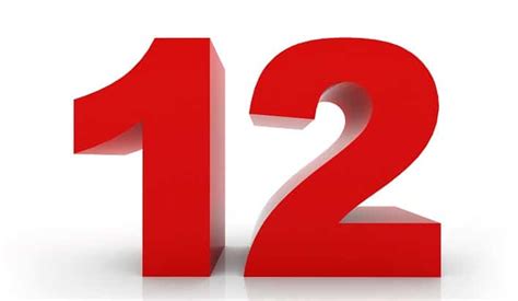 12 Extraordinary Applications of the Number 12