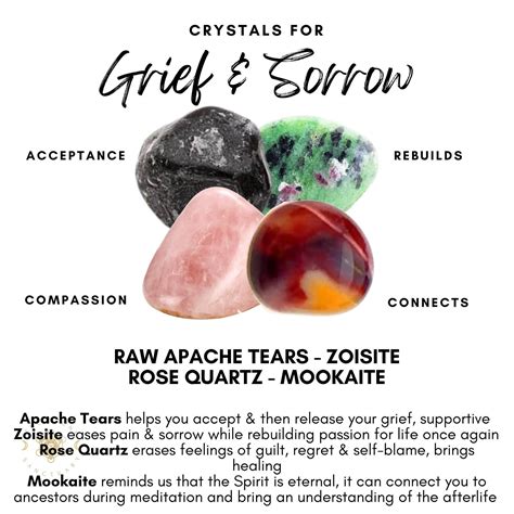 12 Gemstones for Grief: A Guide to Healing with Natural Stones