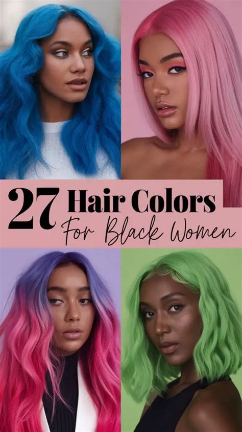 12 Hair Colors for Black Women that Will Turn Heads