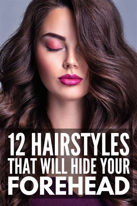 12 Hairstyles for a Big Forehead