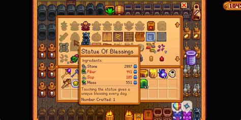 12 Incredible Benefits of the Statue of Blessings in Stardew Valley