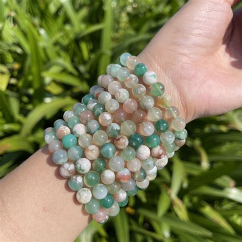 12 Incredible Flower Agate Bracelets to Adorn Your Wrist