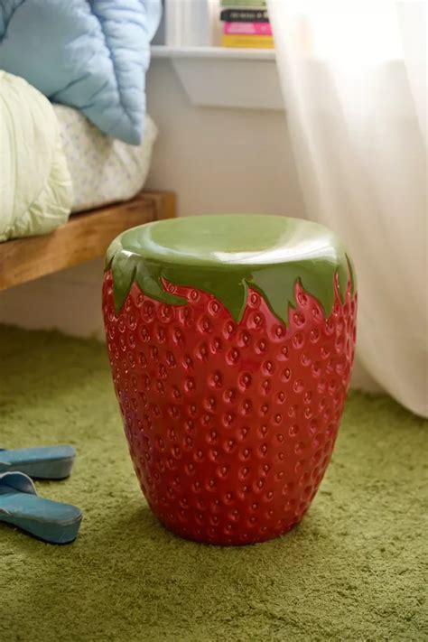 12 Luscious Strawberry Side Table Ideas to Berry Your Space