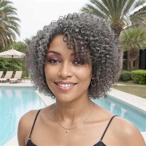 12 Marvelous Salt and Pepper Curly Wigs You Need to Try