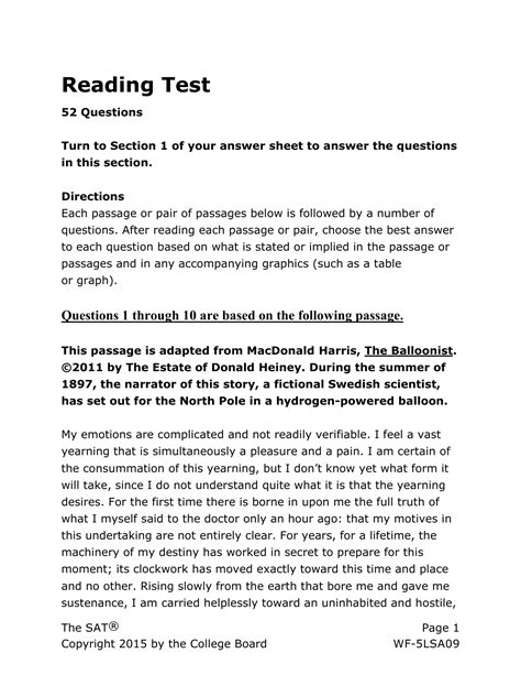 12 Practice Tests for the SAT 2007 Doc